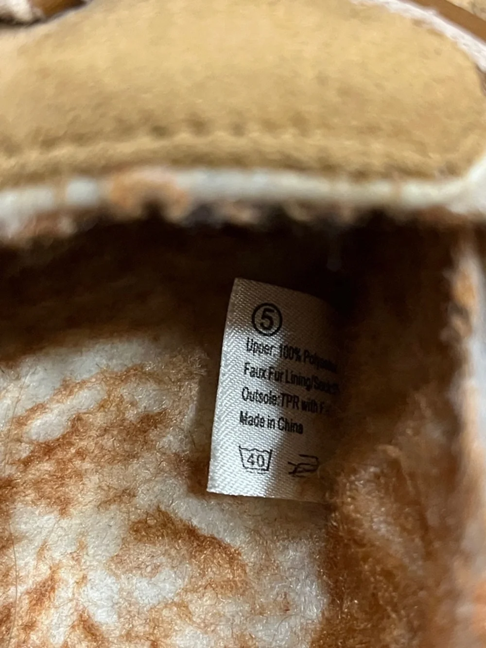 Foam Moccasin Slippers